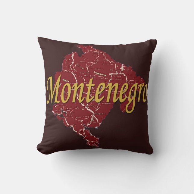 Coussin Monténégro (Recto)