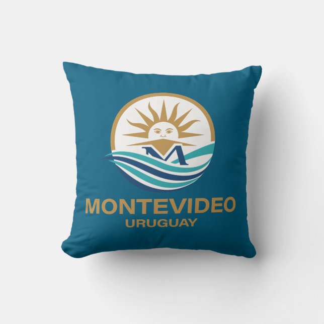 Coussin Montevideo Uruguay South America (Recto)