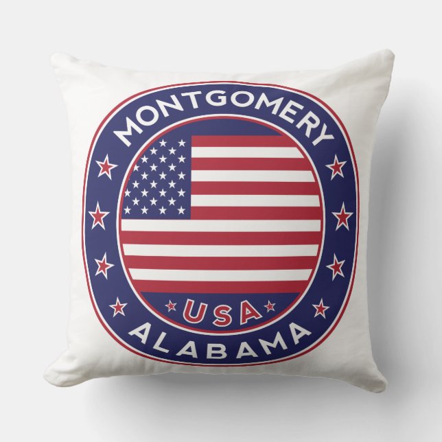 Coussin Montgomery, Alabama (Recto)