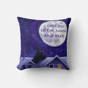 Coussin Montre Lune