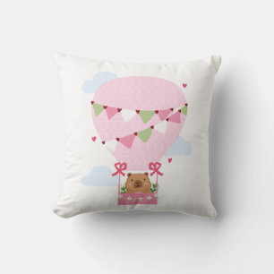Coussin Montre pour enfants fête d'anniversaire de capybar
