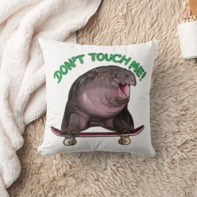 Coussin Moo Deng Hippo (Couverture)
