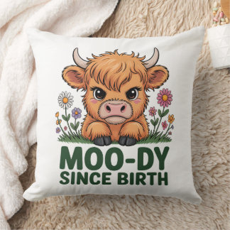 Coussin Moody Since Birth Highland Baby