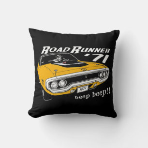 Coussin Mopar - Roadrunner Plymouth