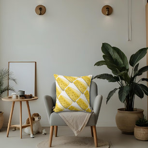 Coussin morceau de motif de fromage