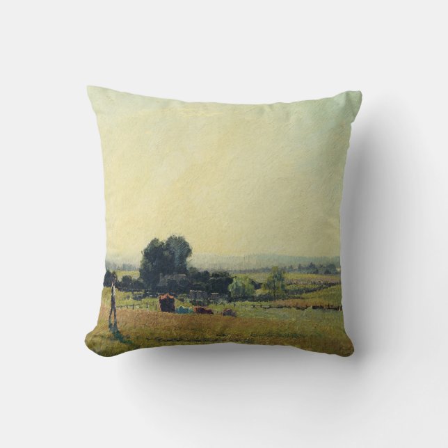 Coussin Morning Light d'Elioth Gruner (Recto)