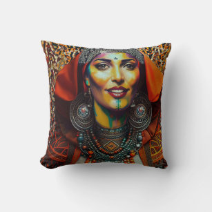 Coussin Moroccan Amazigh Beauty v1