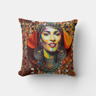 Coussin Moroccan Amazigh Beauty V3