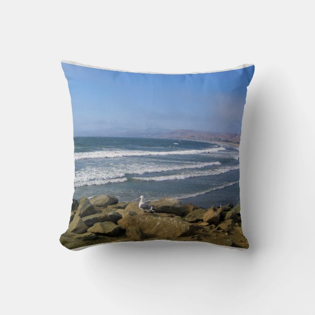 Coussin Morro Bay, Californie (Recto)