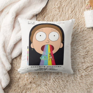 Coussin Morty Goodbye Moonmen Citation Graphique