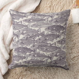 Coussin Morue de l'Atlantique mûre forte blanche