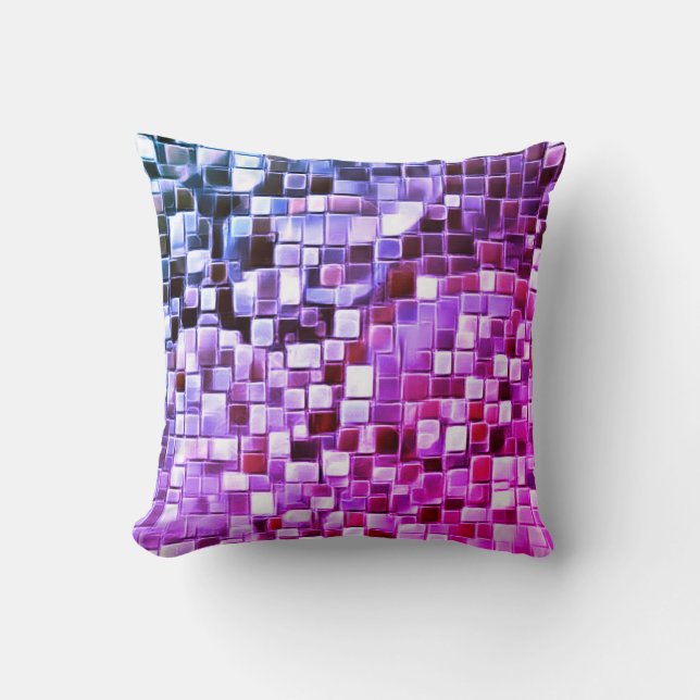 Coussin Mosaic Bubble Art / Miami / (Recto)