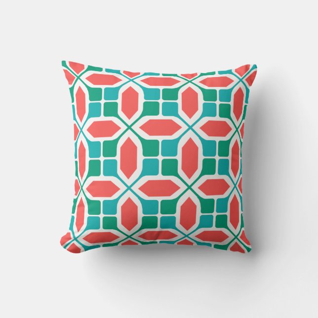 Coussin Mosaïque Art déco (Recto)