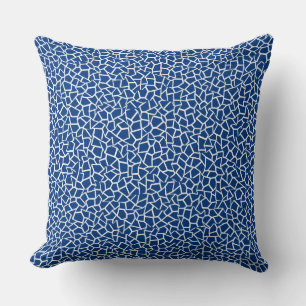 Coussin Mosaïque bleue