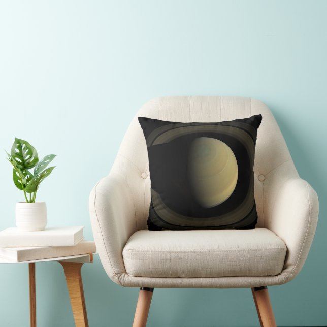 Coussin Mosaïque De La Planète Saturne Et Ses Principaux A (Chaise)