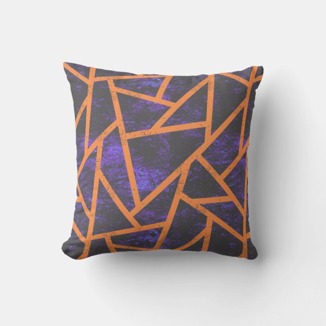 Coussin Mosaïque d'Halloween (Recto)