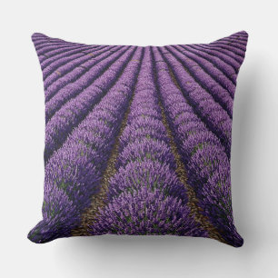 Coussin Mosaïque du champ de lavande