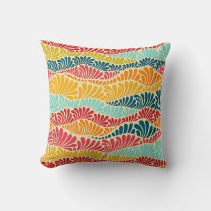 Coussin Mosaïque feuillue