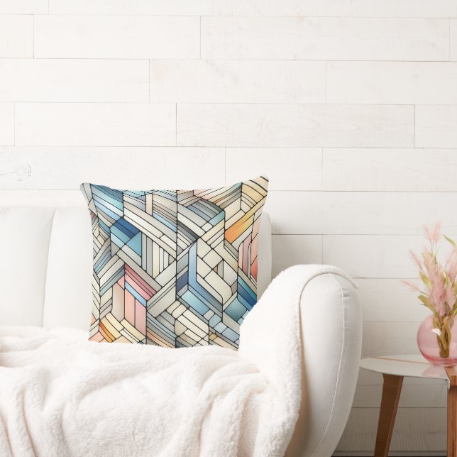 Coussin Mosaïque géométrique (Canapé)