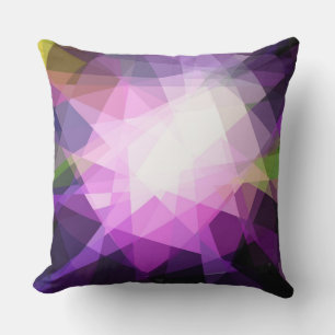 Coussin Mosaïque géométrique Art Abstrait #28