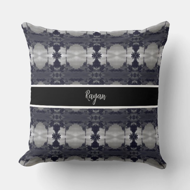 Coussin Mosquée Buniya Bagdad Irak vintage  (Recto)