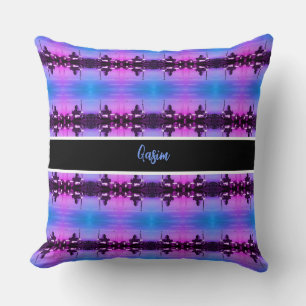 Coussin Mosquée Buniya de Bagdad en Irak vintage