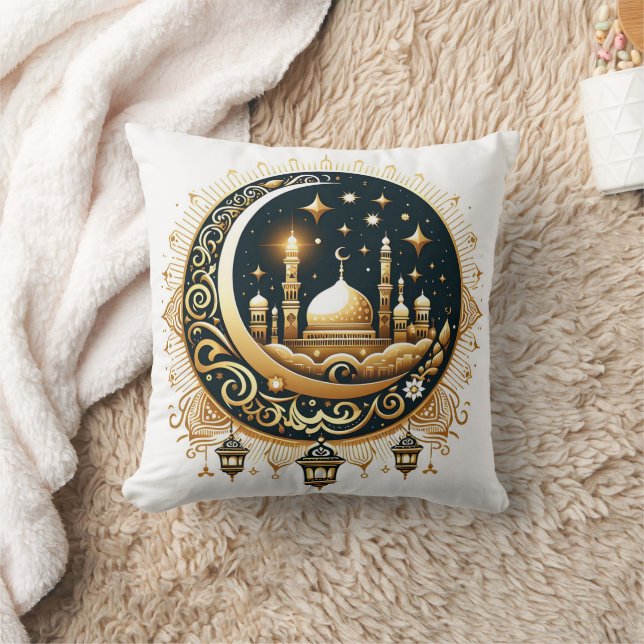 Coussin Mosquée D'Or (Couverture)