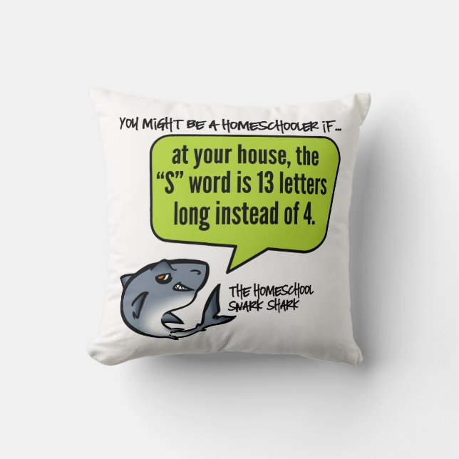 Coussin Mot de 13 lettres (Recto)