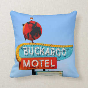 Coussin Motels de soldat de Buckaroo et de poney,