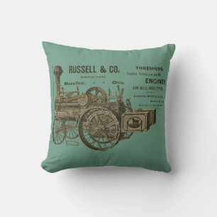 COUSSIN MOTEUR DE TRACTION À LA VAPEUR RUSSELL ET COMPANY