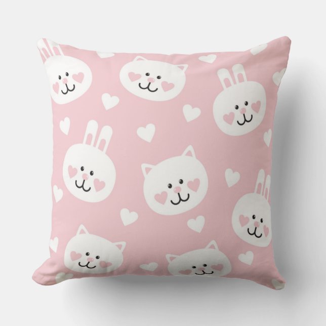 Coussin Motif 2 d'amour (Recto)