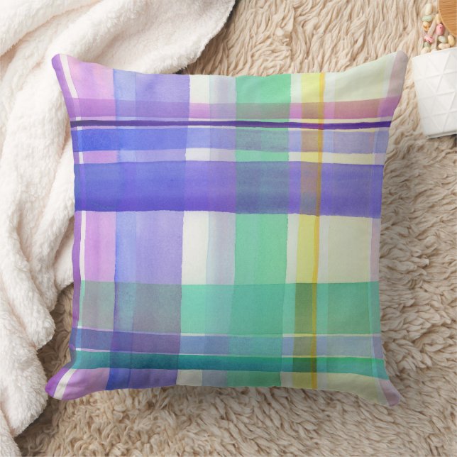 Coussin Motif à carreaux (Couverture)