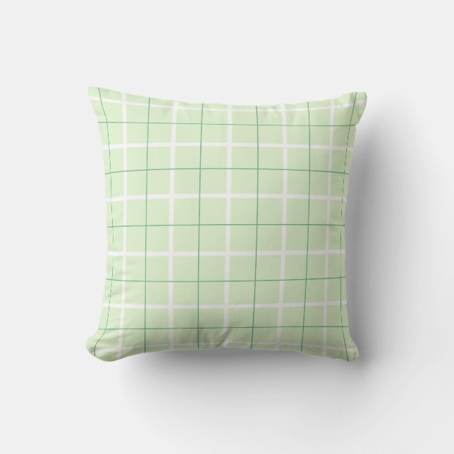 Coussin Motif à rayures verticales de couleur douce et des (Recto)