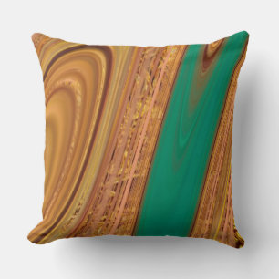 Coussin motif abstrait.