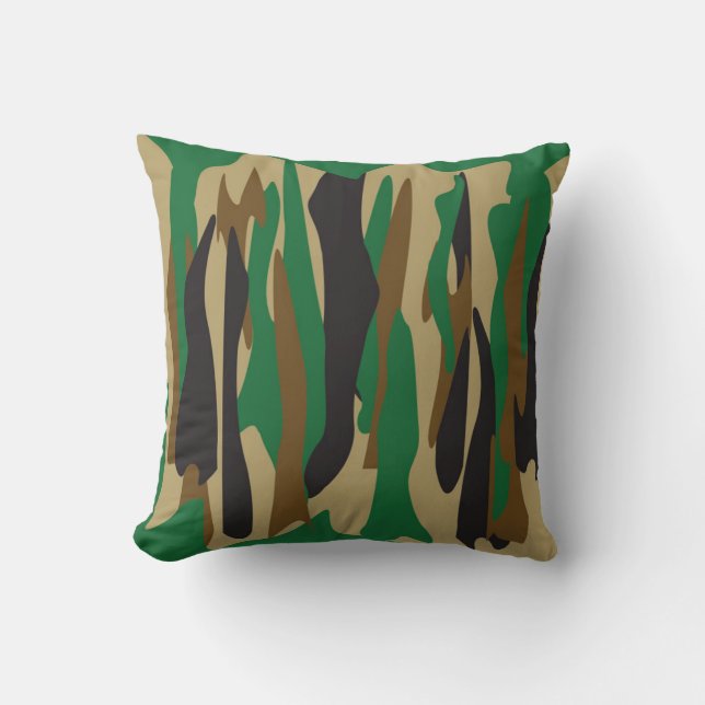 Coussin Motif Abstrait (Recto)