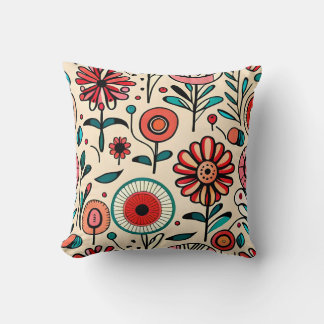 Coussin Motif Abstrait