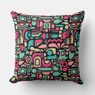 Coussin Motif Abstrait 210515
