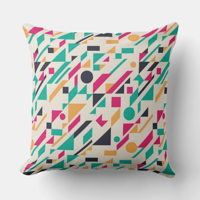 Coussin Motif abstrait 3 (Recto)