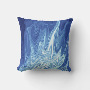 Coussin Motif abstrait aquarelle