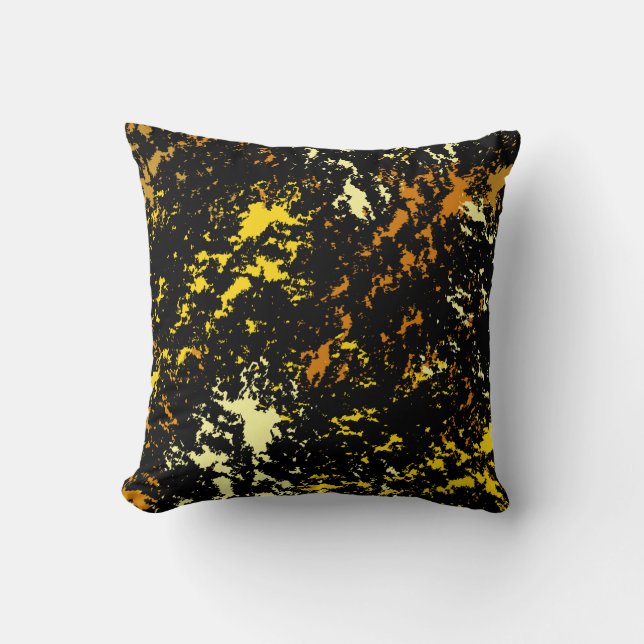 Coussin Motif Abstrait coloré (Recto)