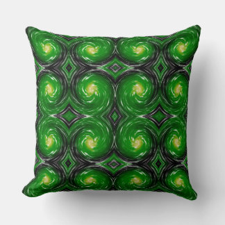 Coussin Motif Abstrait de la spirale spirale #22