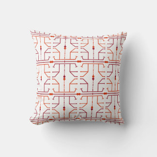 Coussin Motif Abstrait Hiéroglyph