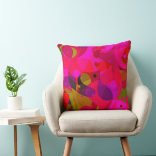 Coussin Motif abstrait moderne
