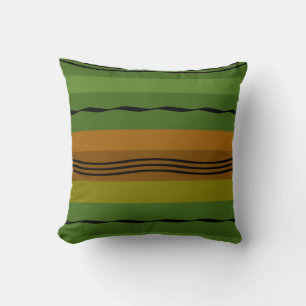 Coussin motif abstrait moderne