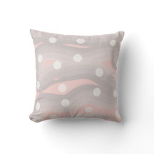 Motif abstrait rose et gris avec des points