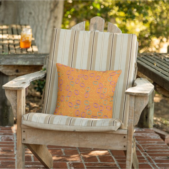 Coussin Motif Abstrait unique (Chaise)