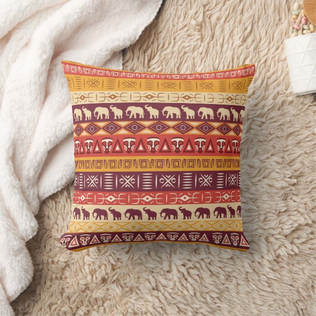 Coussin Motif africain (Couverture)