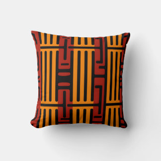 Coussin Motif africain dynamique