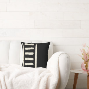 Coussin Motif africain en tissu boueux