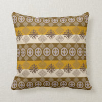 motif africain ethnique avec des simbols d'Adinkra